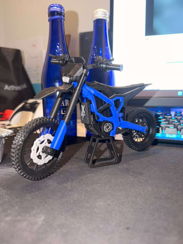 Custom Blue EBMX ultra bee