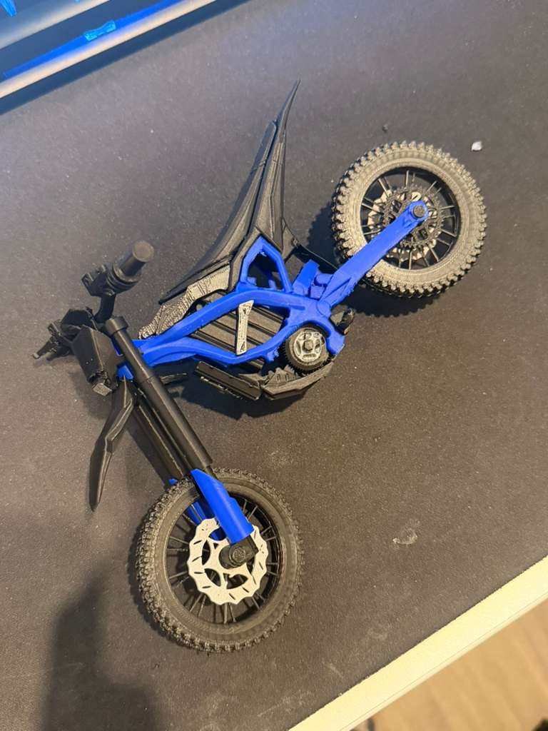 Custom Blue EBMX ultra bee